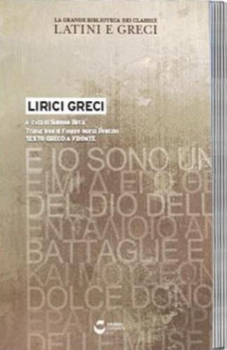 Lirici greci - Simone Beta - copertina