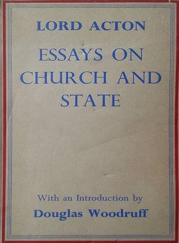Essays on Church and State - copertina