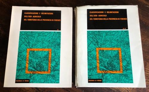 Classificazione e delimitazioni dell'uso agricolo del territorio della provincia di Firenze - copertina