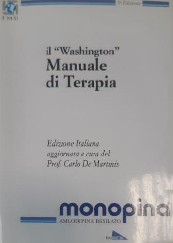 Il Washington. Manuale di Terapia - copertina