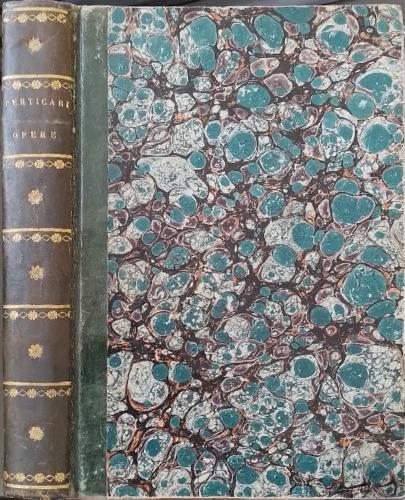 Opere. Dall' indice: --Biografia di Giulio Perticari scritta da G.I.Montanari. --Elogio del perticari di paolo Costa. --Introduzione ai trattati di lingua italiana del Perticari di L.C. Ferruzzi. --Degli scrittori del Trecento. e dei loro imitatori. - copertina