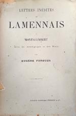 Lettres inedites a Montalembert