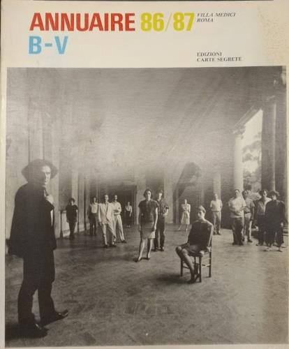 Villa Medici 3 Journal de Voyage. Annuaire 86/87. N. Special