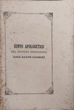 Sunto apologetico del sistema ideologico del Rosmini