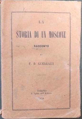 La storia di un moscone - Francesco Domenico Guerrazzi - copertina