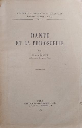 Dante et la Philosophie