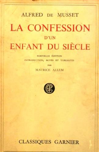 La Confession d'un Enfant du Siecle
