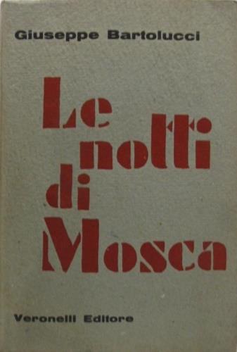 Le notti di Mosca - copertina