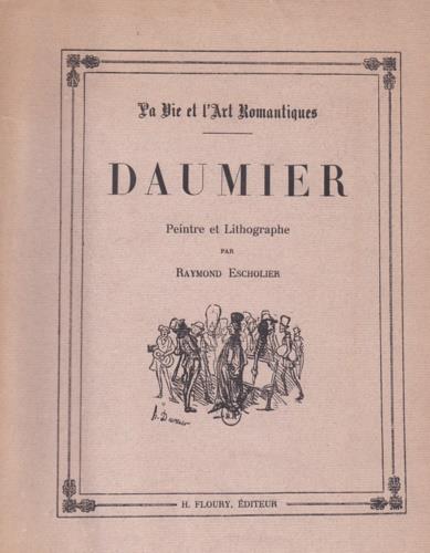Daumier Peintre et Lithographe - copertina