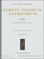 Corpus vasorum antiquorum. Vol. 1: Roma, Museo Nazionale di Villa Giulia, 1. Indice :III C e (1/2 foglio) Stile detto protocorinzio (Sicionio?) Periodo tardo. - III H e (1 foglio) Stile attico con figure nere. - III I c (1 foglio) Stile attico con fi