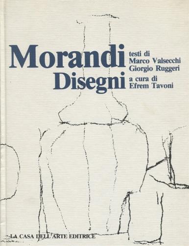 Morandi disegni. Volume Primo - copertina