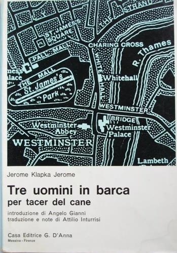 Tre uomini in barca per tacer del cane - copertina