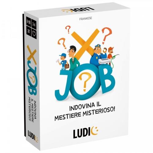 X-Job. Indovina il mestiere misterioso! Fornaio, parrucchiera, blogger, speleologo... In questo divertente party-game l�obiettivo � far indovinare il mestiere misterioso. Il segreto per vincere? Non bisogna mai essere troppo espliciti! Contenuto dell - copertina