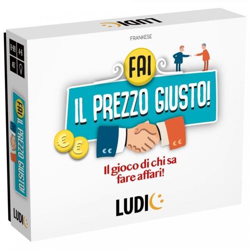 Fai il Prezzo Giusto! Il gioco di chi sa fare affari! Il gioco di chi sa fare affari! Quanto sei disposto a spendere per una spider duetto del �68? E a quanto venderesti un disegno di Pablo Picasso? Ecco un party game che allena ad essere abili negoz - copertina