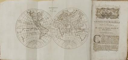 Grammatica geografica ovvero analisi breve, ed estratta dell'intero corpo della geografia moderna, che comprende con metodo nuovo, e particolare 1. Un esame generale del globo, preceduto da un compendio dei veri fondamenti della geografia, ridotti in - copertina