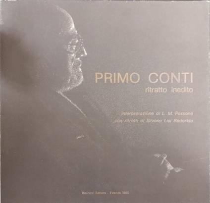 Primo Conti ritratto inedito - copertina