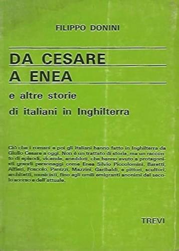 Da Cesare a Enea e altre storie di Italiani in Inghilterra - copertina