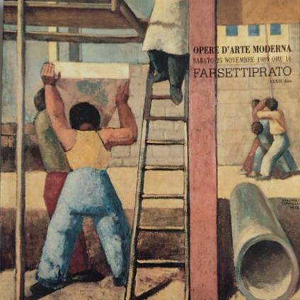Opere d'arte moderna. Galleria d'Arte Moderna Farsetti. XXIII Asta Mercato - copertina