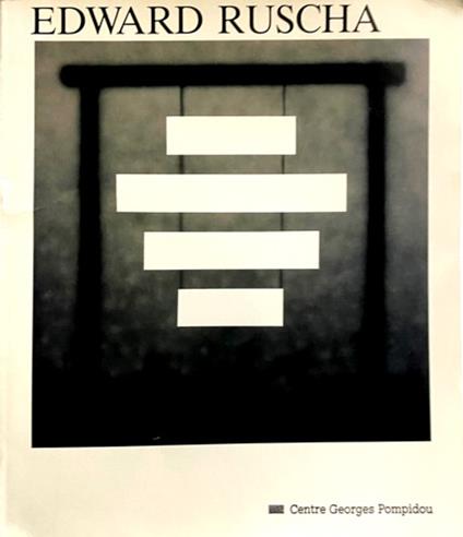 Edward Ruscha - copertina
