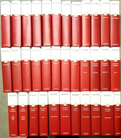 L' Enciclopedia. 35 volumi - copertina