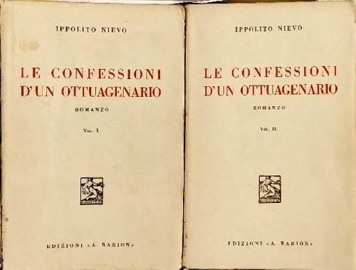 Le confessioni d'un ottuagenario - copertina
