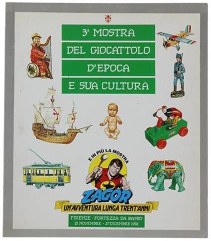 3a mostra del giocattolo d'epoca e sua cultura - copertina