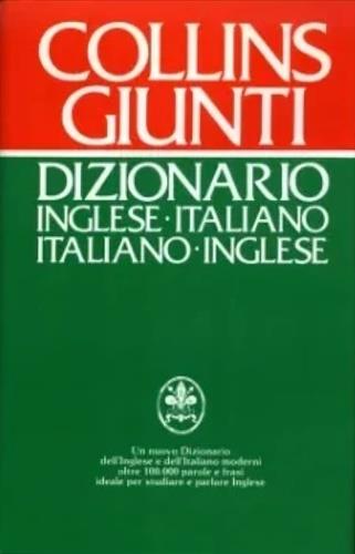 Dizionario inglese- italiano. Italiano - Inglese - copertina