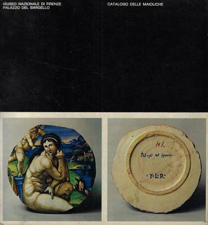 Catalogo delle maioliche - copertina