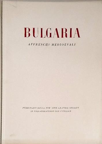 Bulgaria. Affreschi Medioevali - copertina