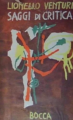 Saggi di critica - copertina