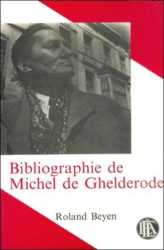 Bibliographie de Michel de Ghelderode - copertina