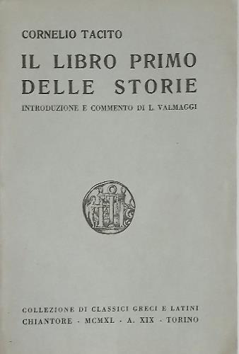 Libro primo delle storie - copertina