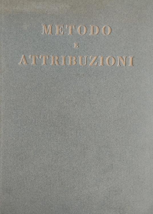 Metodo e attribuzioni