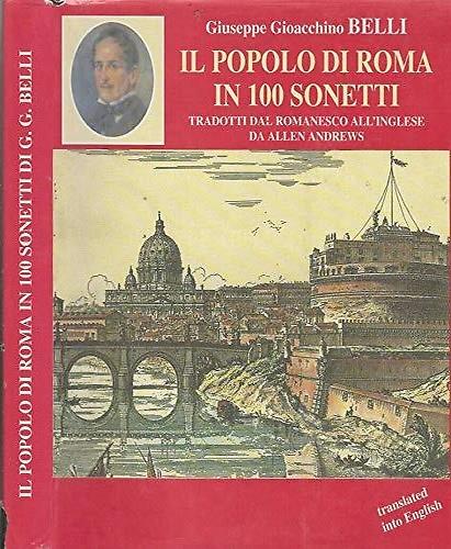Il popolo di Roma in 100 sonetti - The people of Rome in 100 sonnets, - copertina