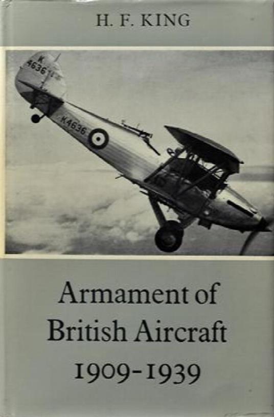 Armament of British Aircraft 1909-1939 - copertina