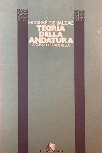 Teoria della andatura - copertina