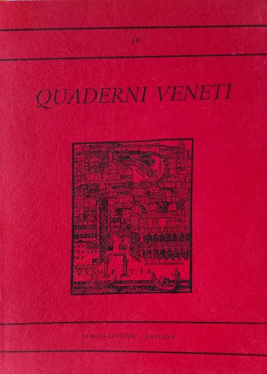 Quaderni Veneti n.18 - copertina