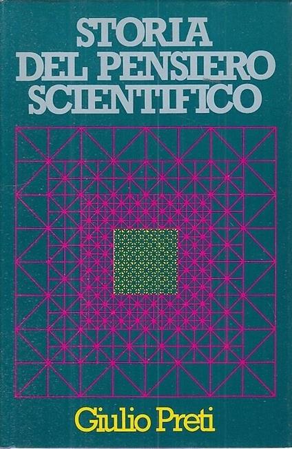 Storia del pensiero scientifico - copertina
