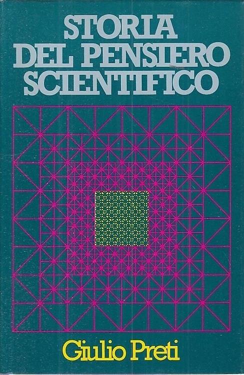 Storia del pensiero scientifico - copertina