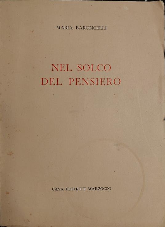 Nel solco del pensiero - copertina