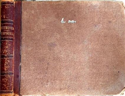 Toutes les Symphonies de L. van Beethoven arrang�es pour Piano � quatre mains par Hugo Ulrich. Cahiers I Symphionies n� 1-5 [-II. Symphionies n� 6-9] - copertina