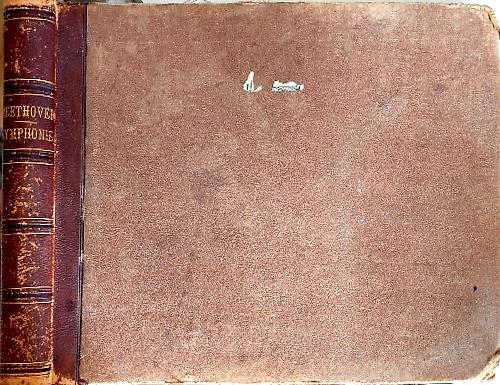 Toutes les Symphonies de L. van Beethoven arrang�es pour Piano � quatre mains par Hugo Ulrich. Cahiers I Symphionies n� 1-5 [-II. Symphionies n� 6-9] - copertina