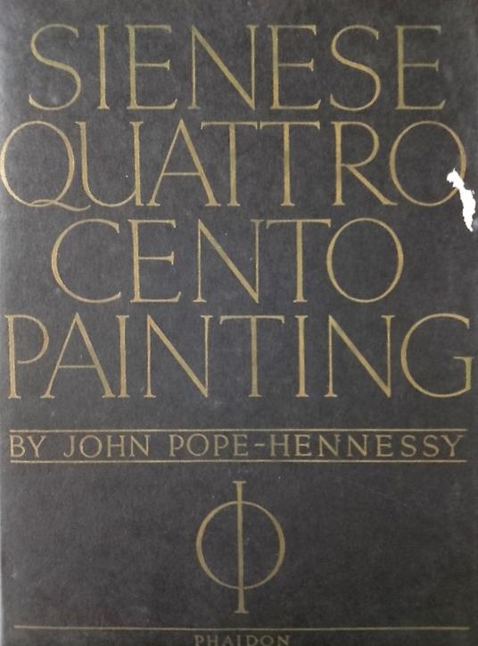 Sienese quattrocento painting - copertina