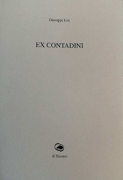 Ex contadini. Poesie - copertina