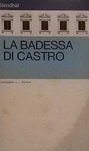 La badessa di Castro. B08BK41ZN8 - Stendhal - copertina
