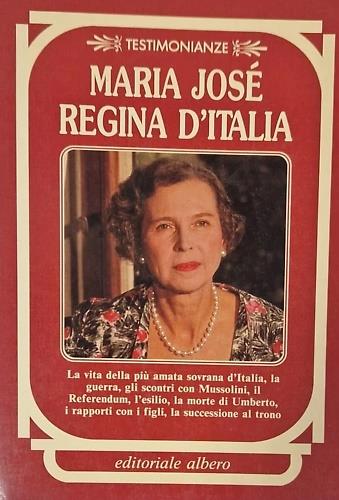 Maria Jos� regina d'Italia - copertina