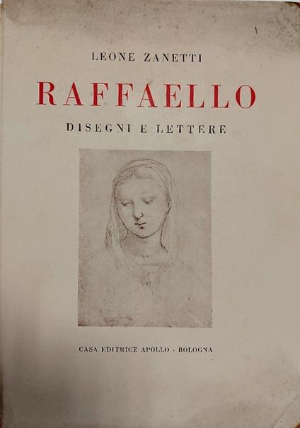 Raffaello, disegni e lettere - copertina