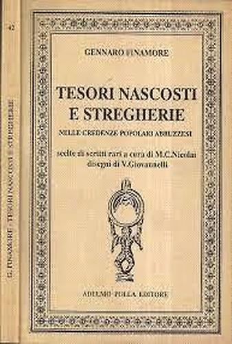 Tesori nascosti e stregherie nelle credenze popolari abruzzesi - copertina