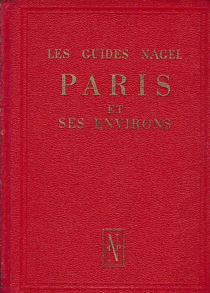 Paris Ses environs - copertina