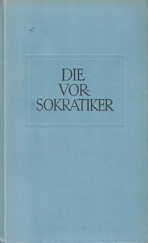 Die Vorsokratiker - copertina